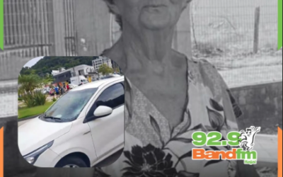 Idosa que foi atropelada em cima da faixa de pedestres em BC morre no hospital