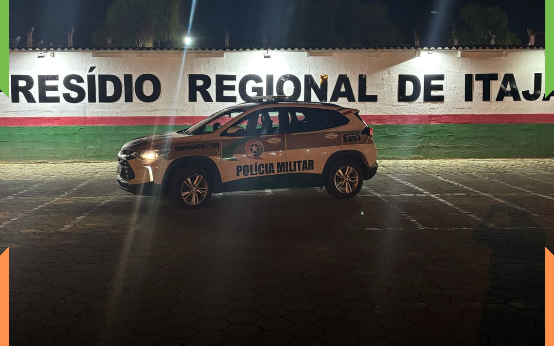 Homem é preso pela PM com mandado judicial ativo no bairro Cordeiros, em Itajaí