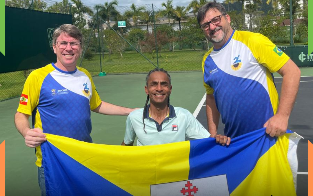 Paratenista representará Itajaí em competição internacional na Austráilia