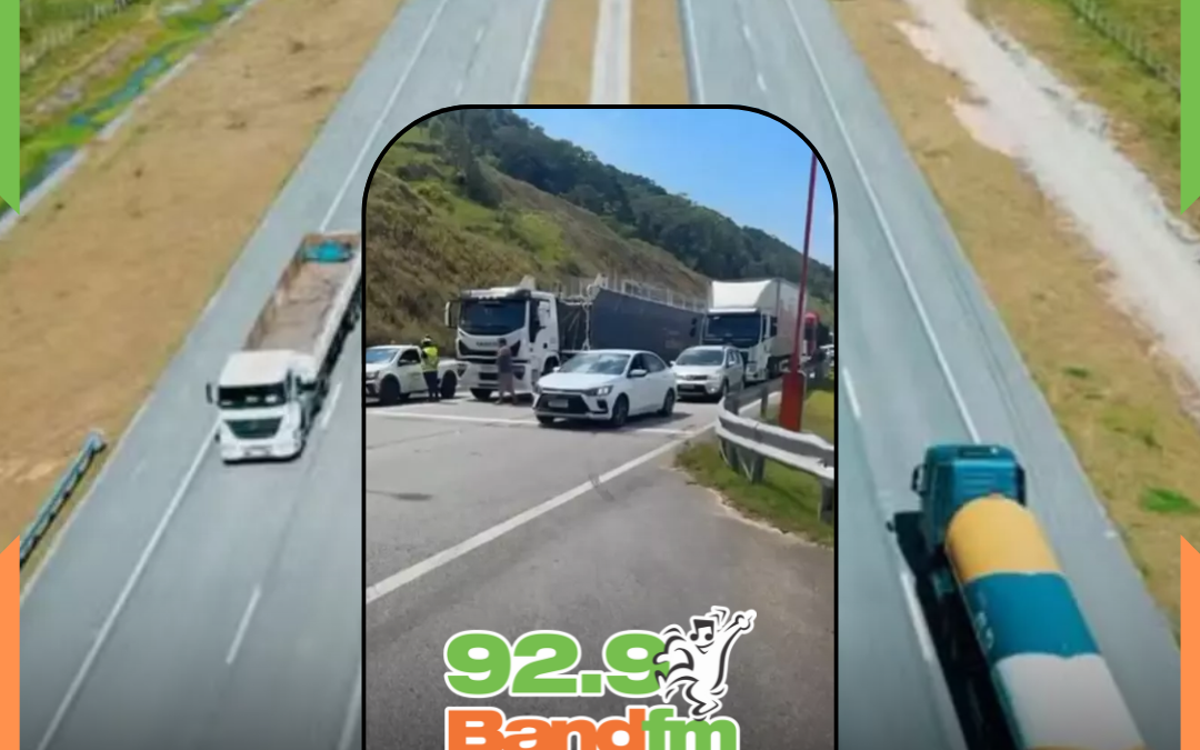 Funcionários bloqueiam Contorno Viário de SC em protestos por salários atrasados e geram caos no trânsito