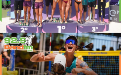 Navegantes brilha no vôlei de praia e consagra campeões da elite nacional no Molhe do Pontal