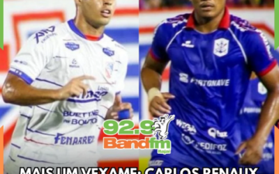 MAIS UM VEXAME: Carlos Renaux marca com -1 nos acréscimos e arranca empate contra o Marinheiro em pleno Gigantão