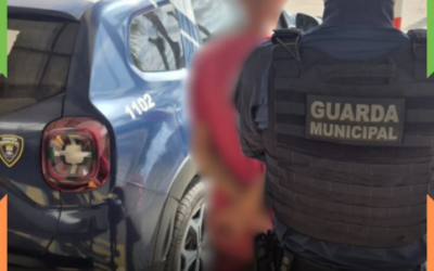 Condenado por ameaça e lesão é preso pela GM na manhã desta quinta-feira (19), em Itajaí