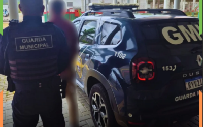 Condenado por roubo, furto e tráfico é preso pela GM em Itajaí