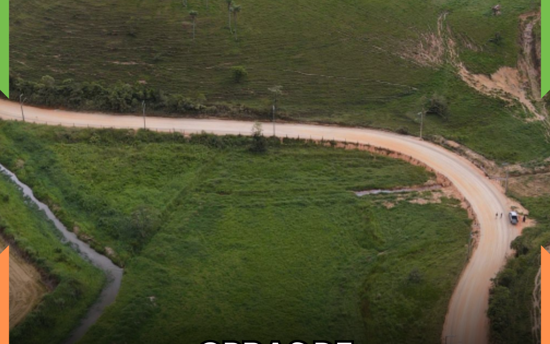 Obras de macadamização interior são concluídas em Itajaí