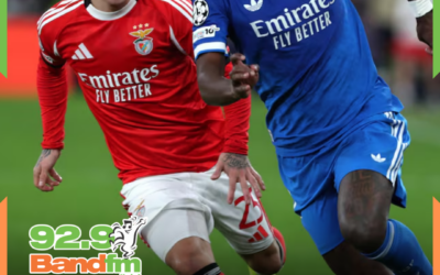 UEFA afasta Prestianni após denúncia de racismo contra Vini Jr. durante partida entre Benfica e Real