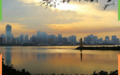 Semana começa abafada com temporais entre as tardes e noites em Itajaí