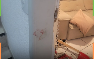 APÓS INVADIR APARTAMENTO E INVESTIR GOLPES DE FACA CONTRA MULHER, HOMEM É NEUTRALIZADO PELA PM EM BC