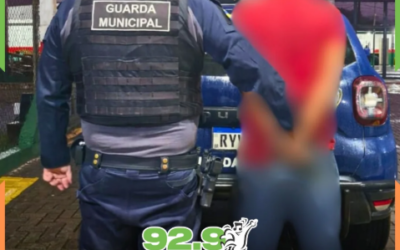 Guarda Municipal cumpre mandado de prisão por receptação e dano ao patrimônio em Itajaí; Ação ocorreu na manhã desta quarta-feira (11), no bairro Fazenda