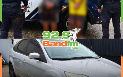 VEÍCULO COM REGISTRO DE FURTO É RECUPERADO PELA GM EM ITAJAÍ