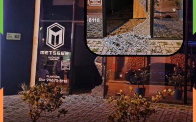 Chefe de gabinete tem imobiliária alvejada a tiros no Centro de Camboriú