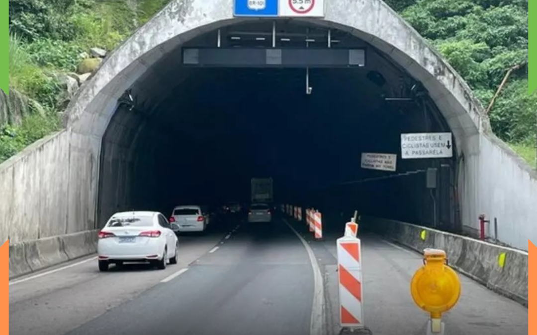 URGENTE: Atropelamento interdita túnel do Morro do Boi e causa lentidão na BR-101 em BC