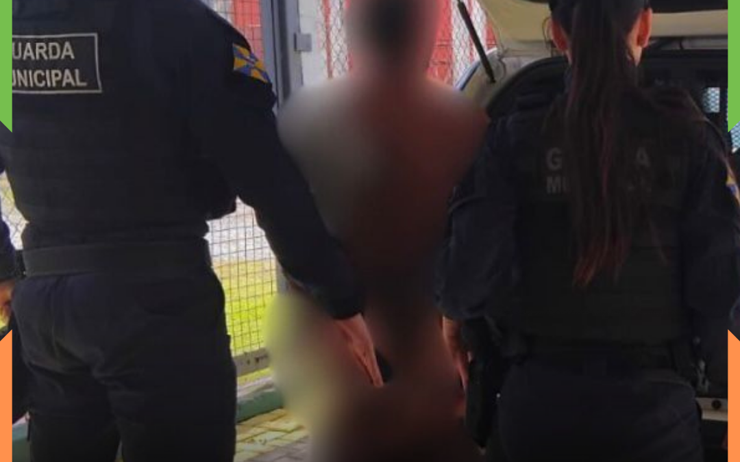 Foragido por lesão corporal é capturado pela GM durante patrulhamento em Itajaí