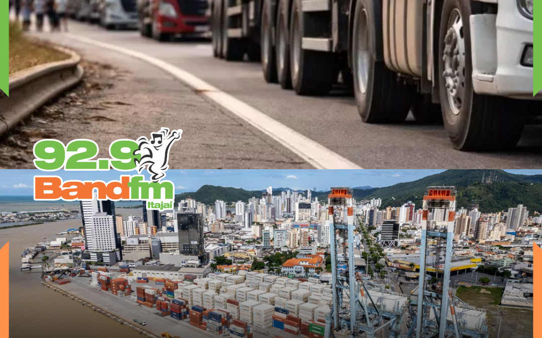 Caminhoneiros iniciam greve no Porto de Itajaí e paralisação nacional começa com suspensão de cargas