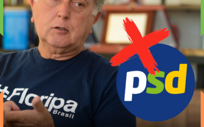 RACHA POLÍTICO: Prefeito Topázio Neto, de Floripa, rompe com PSD e dispara críticas a líderes do partido