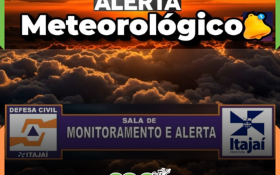 ALERTA METEOROLÓGICO: Frente fria traz risco de temporais severos e ventos de até 80 km/h em SC