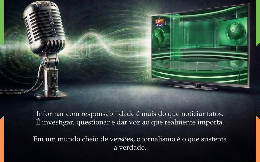 SEM JORNALISMO, NÃO HÁ VERDADE!🎙