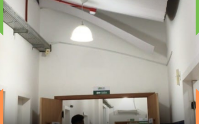 Temporal danifica telhado da UPA Cordeiros em Itajaí; secretaria recomenda o UPA CIS