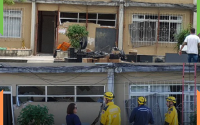 Moradores do Edifício Irajá iniciaram retirada de pertences enquanto prédio segue sob risco em Itajaí