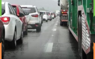 Trânsito começa caótico na manhã desta quarta (29) e trava BR-101 entre Itajaí e Balneário Camboriú