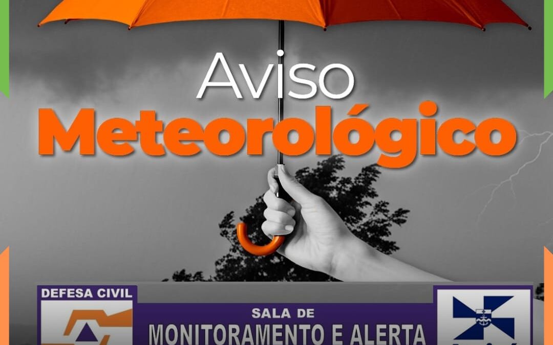 ATENÇÃO: Clima volta a ficar instável com previsão de chuva neste fim de semana em Itajaí