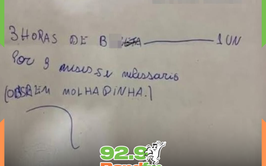 “3H DE B*C3T#”: SECRETARIA MUNICIPAL DE SAÚDE EM PERNAMBUCO INVESTIGA SUPOSTA “RECEITA MÉDICA” INUSITADA