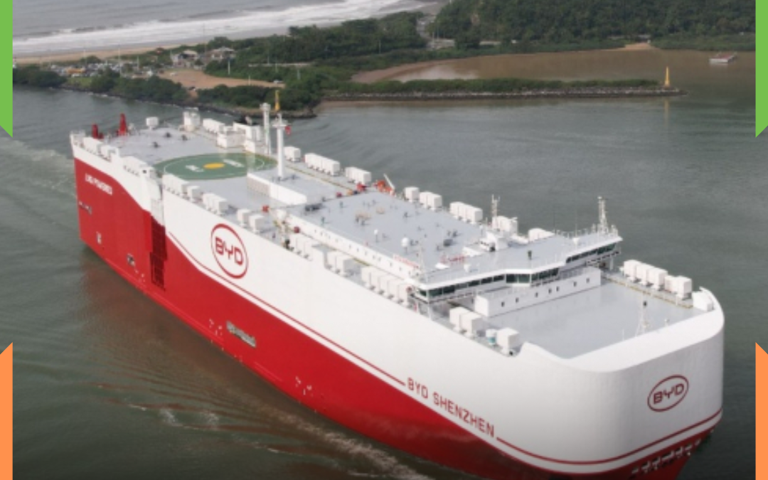 Porto de Itajaí receberá operação com 11.700 veículos em duas escalas da BYD