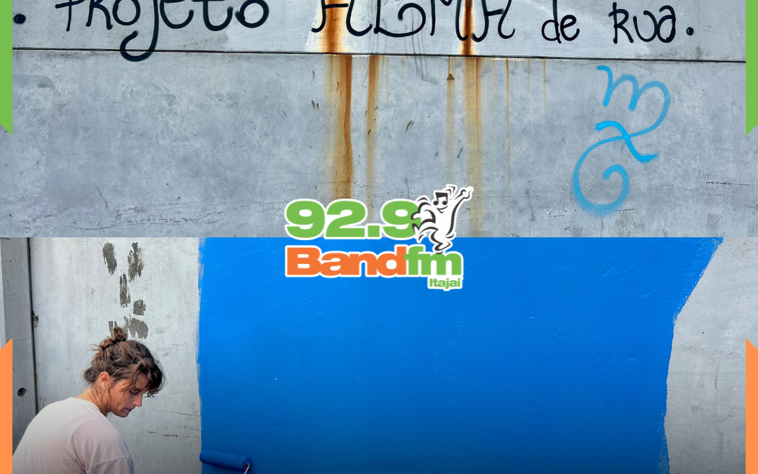 Muros do Porto de Itajaí se transformam em galeria de arte urbana a céu aberto com projeto feminino
