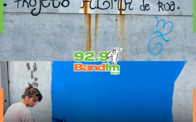 Muros do Porto de Itajaí se transformam em galeria de arte urbana a céu aberto com projeto feminino
