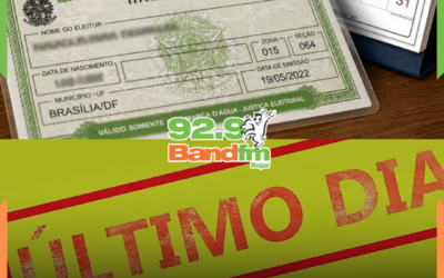 Hoje é o último dia para regularizar o seu título de eleitor