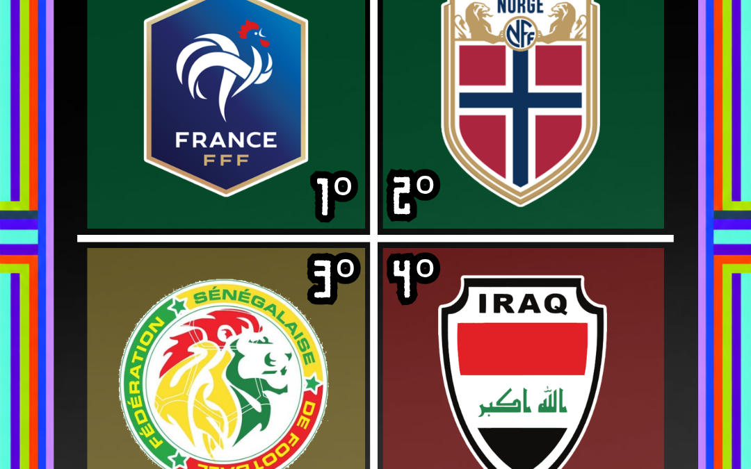 GRUPO I DEFINIDO: França mantém campanha perfeita, Noruega avança em segundo e Senegal segue na disputa entre os melhores terceiros