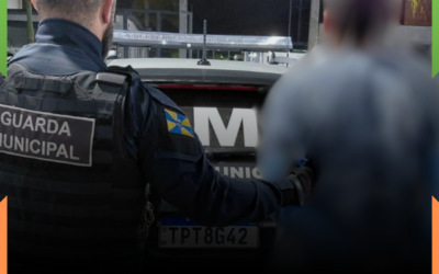 GM cumpre mandado de prisão por furto durante Operação Sentinela no bairro Imaruí, em Itajaí