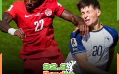 COPA 3/104: Canadá empata com a Bósnia em 1 a 1 e conquista seu primeiro ponto em copas diante de sua torcida
