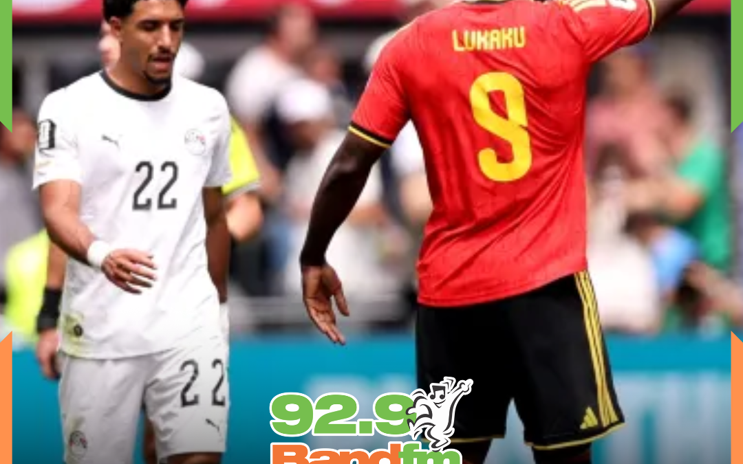 COPA 15/104: BÉLGICA SOFRE NO INÍCIO, LUKAKU MUDA O JOGO EM UM MINUTO EM CAMPO E EGITO SEGURA EMPATE
