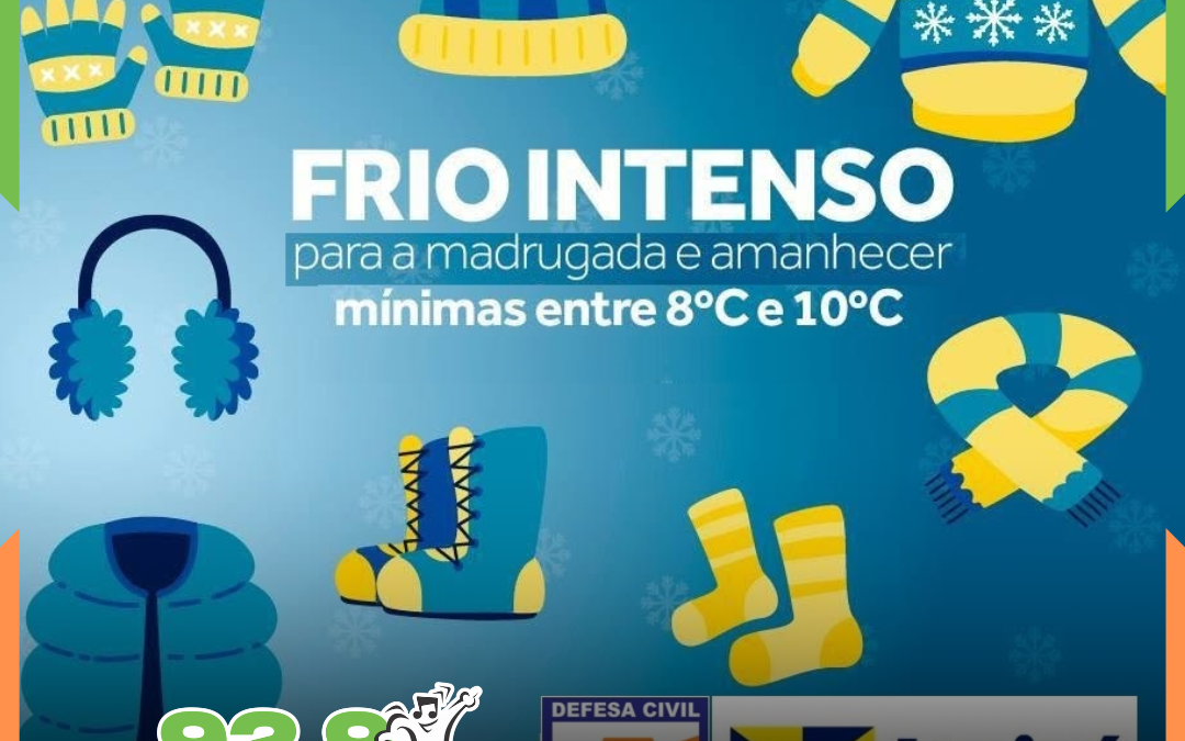 Frente fria derruba temperaturas e Itajaí pode registrar mínimas abaixo de 8ºC