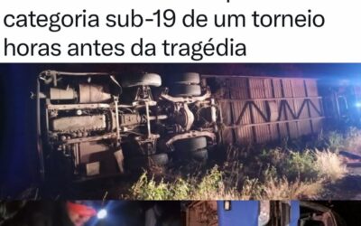 QUE TRISTEZA! Ônibus com time de basquete se envolve em acidente e deixa sete mortos; eles haviam sido campeões na categoria sub-19 de um torneio horas antes da tragédia
