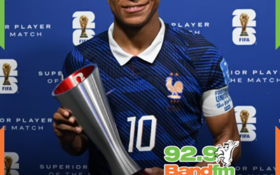 COPA 44/104: MBAPPÉ MARCA DUAS VEZES, FRANÇA GOLEIA O IRAQUE E GARANTE CLASSIFICAÇÃO