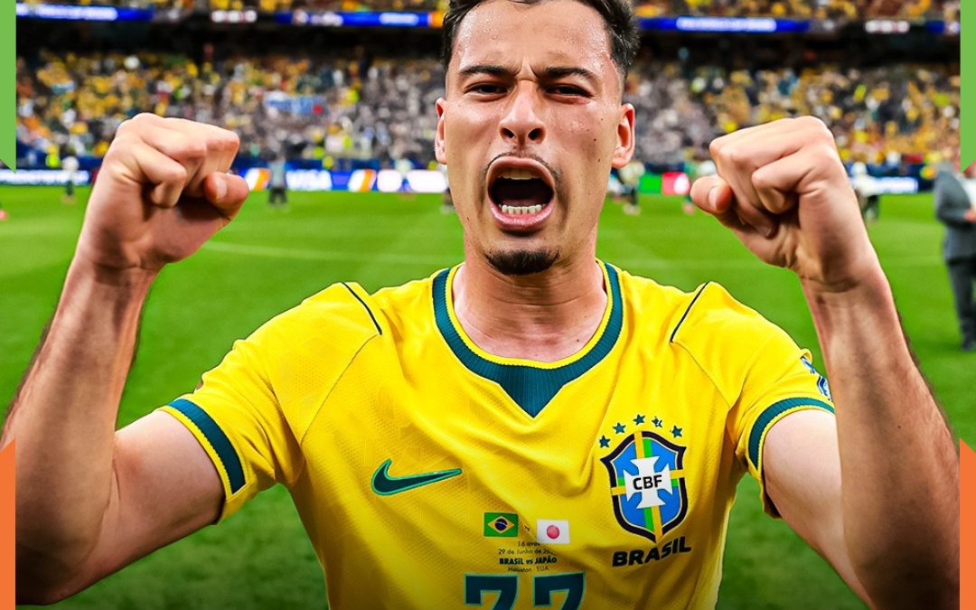 COPA 76/104: NA RAÇA, BRASIL VIRA CONTRA O JAPÃO NOS ACRÉSCIMOS E AGUARDA NORUEGA OU COSTA DO MARFIM NAS OITAVAS