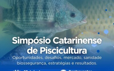 A ExpoMar 2026 contempla o setor de piscicultura, com uma programação especial voltada à produção em água doce