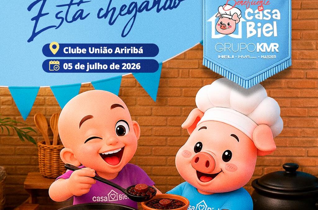 💙 Está chegando a nossa 5ª Feijoada Beneficente da Casa Biel!
