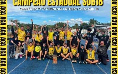 Itajaí é campeão estadual no Sub-18 e conquista 15 medalhas em Timbó