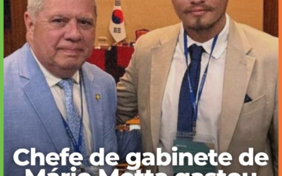 Chefe de gabinete de Mário Motta gastou R$ 389 mil em diárias