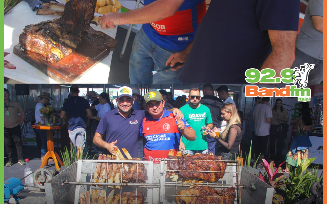 União, amizade e parceria marcam o costelaço da Band FM na 40º Festa do Colono