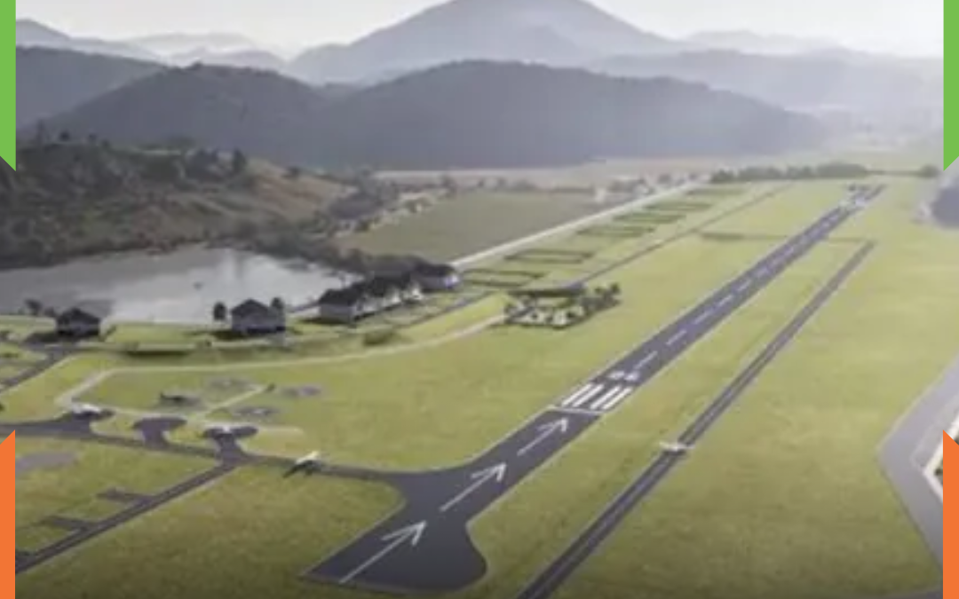 Megaaeroporto de R$ 400 milhões avança em Itajaí e prepara região para receber jatinhos de grande porte