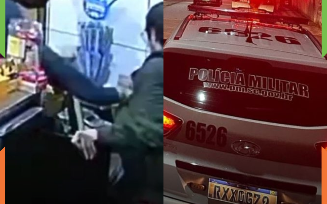 Assaltante é preso após sequência de roubos a comércios no Centro de Itajaí