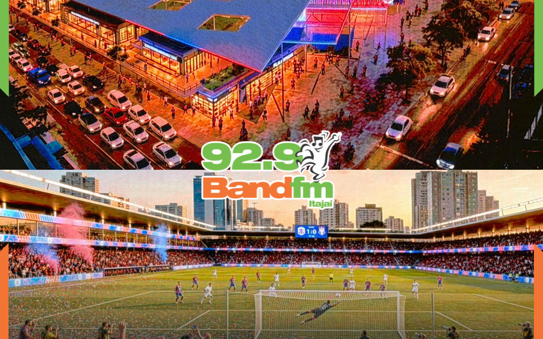 O VERDADEIRO GIGANTÃO DAS AVENIDAS: Projeto do novo estádio do Marcílio Dias é apresentado nesta terça-feira (30), em Itajaí