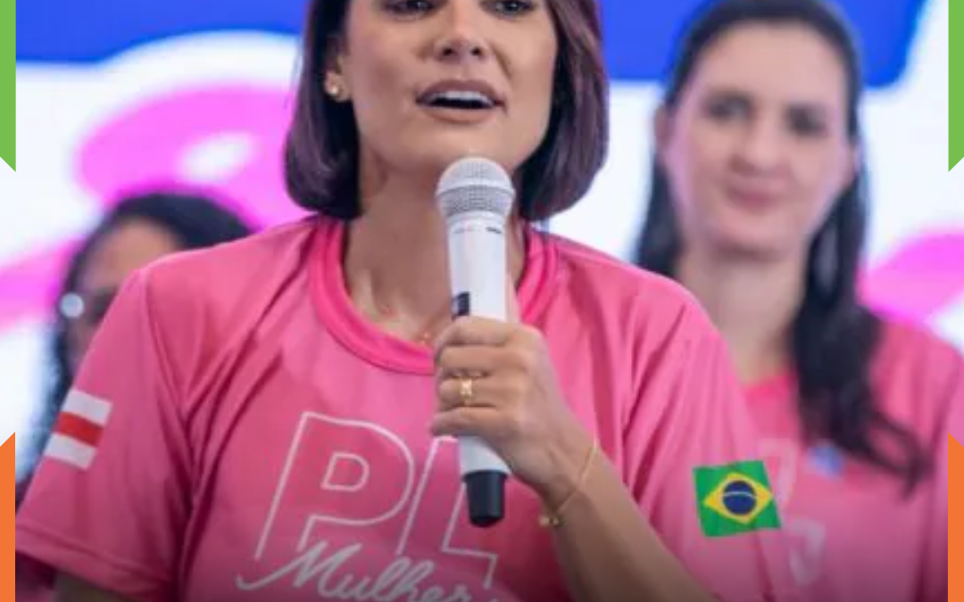 Michlelle Bolsonaro deixa o comando do PL Mulher em meio a rusgas com Flávio Bolsonaro