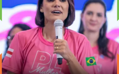 Michlelle Bolsonaro deixa o comando do PL Mulher em meio a rusgas com Flávio Bolsonaro
