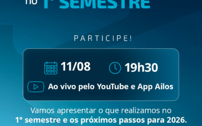 Ailos Credifoz promove live para apresentar resultados e principais momentos do primeiro semestre