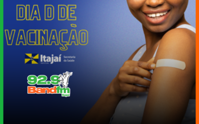 Saúde de Itajaí realiza Dia D de multivacinação neste sábado (22)